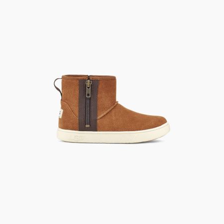 UGG Adler Brown Sneakers for Kids (NPSB86029)